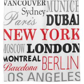 Cities off the world - Curtain of shower