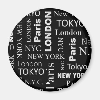 Cities Stylish Magnet