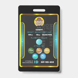 Citizen badge  ID badge