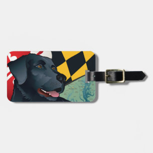 Citizen Black Lab Luggage Tag
