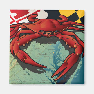 Citizen Crab of Maryland Magnet