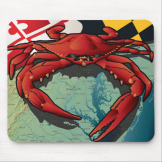 Citizen Crab of Maryland Mouse Mat
