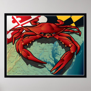 Citizen Crab of Maryland Poster