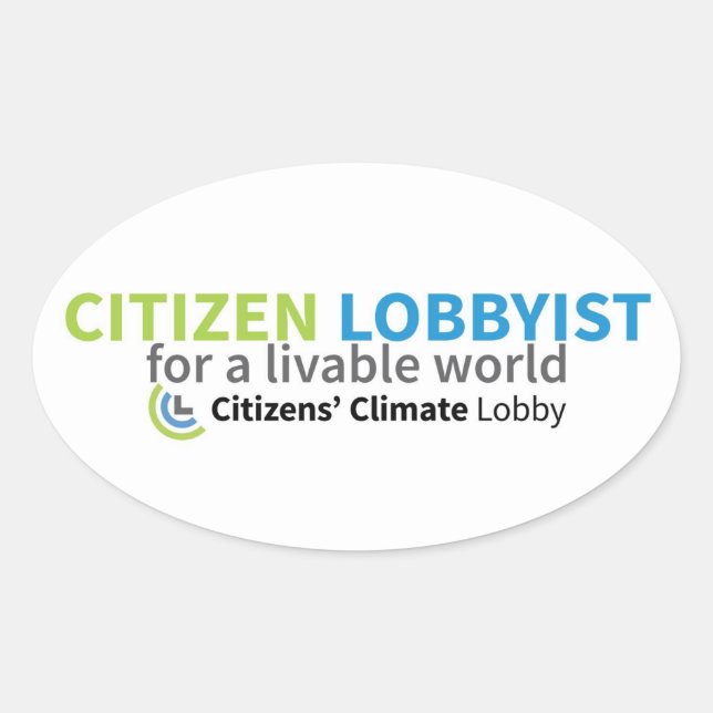 Citizen Lobbyist Sticker (Front)