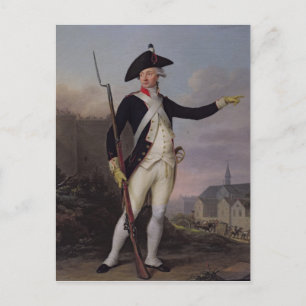 Citizen Nau-Deville in National Guard Uniform Postcard