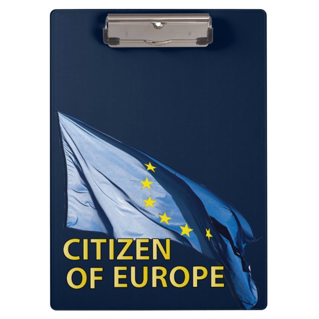 Citizen of Europe Clipboard (Front)