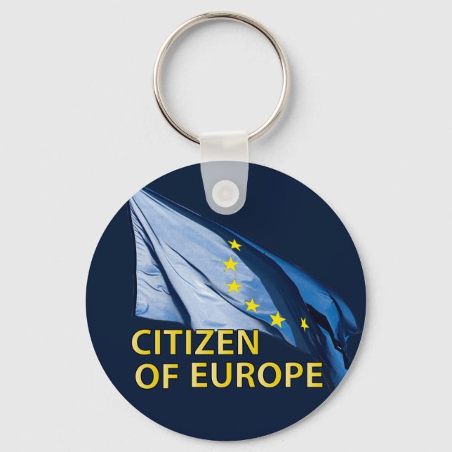 Citizen of Europe Key Ring (Front)