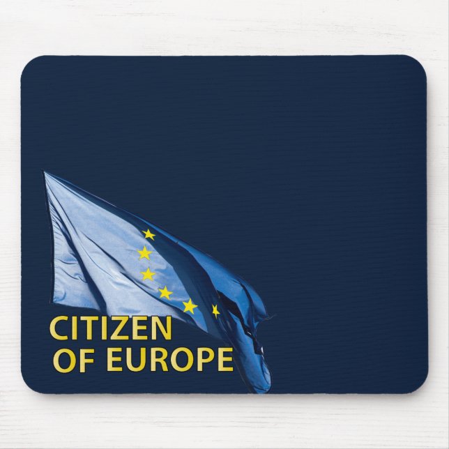Citizen of Europe Mouse Mat (Front)
