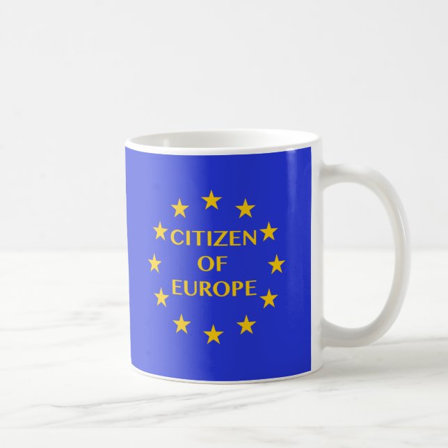 Citizen of Europe mug (Right)