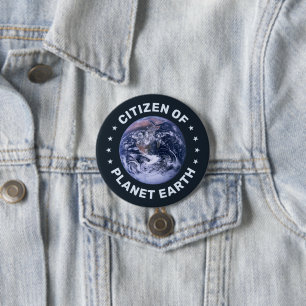 Citizen of Planet Earth 7.5 Cm Round Badge