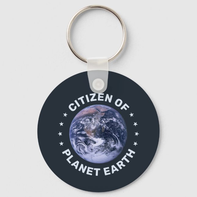 Citizen of Planet Earth Keychain (Front)