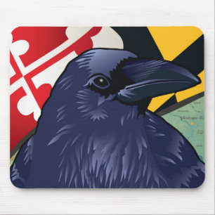 Citizen Raven, Maryland's Nevermore Mouse Mat