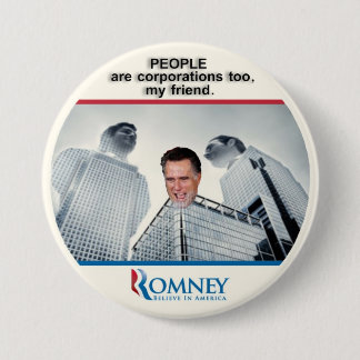 Citizen Romney 2012 7.5 Cm Round Badge