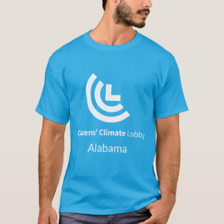Citizens Climate Lobby Alabama front&back T-Shirt
