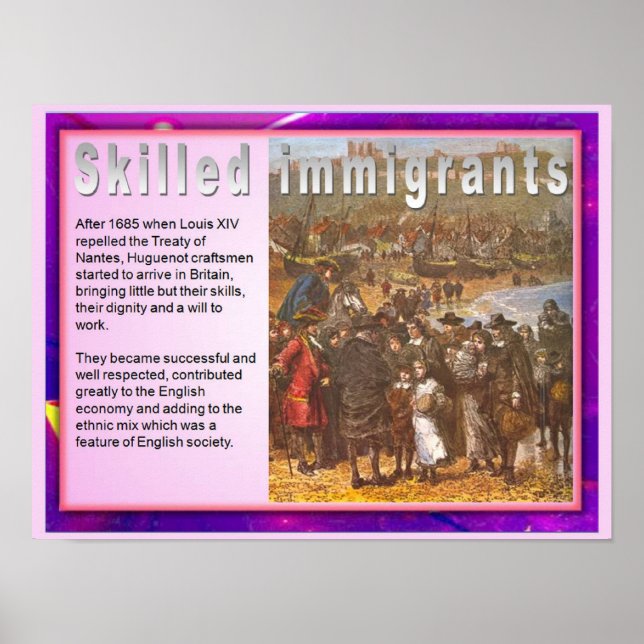 Citizenship, Immigration, Skilled immigrants Poster (Front)
