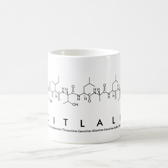 Citlali peptide name mug (Center)