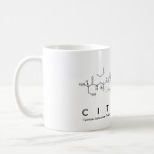 Citlali peptide name mug (Left)