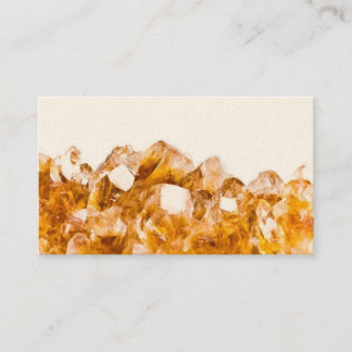 Citrine Crystal Business Card