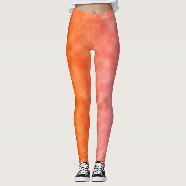 Citrine Glow Leggings (Front)