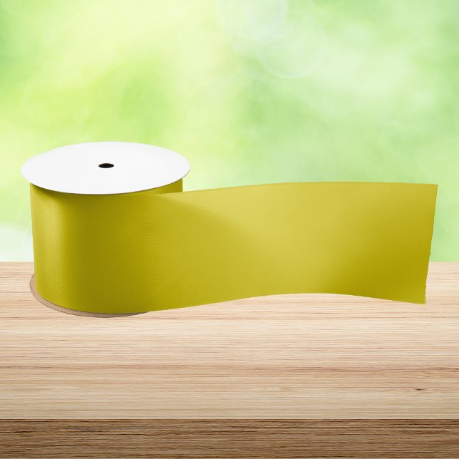 Citrine Solid Colour Satin Ribbon (Creator Uploaded)