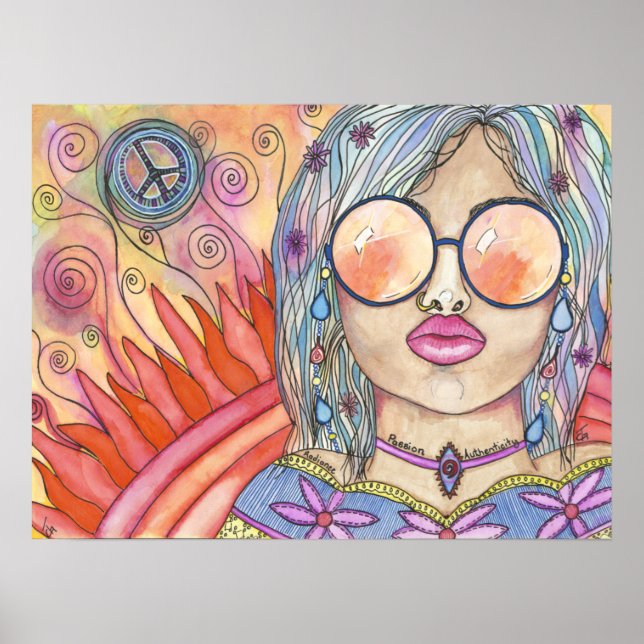 Citrinia | Girls Of Gumption | 24" x 18" Poster (Front)