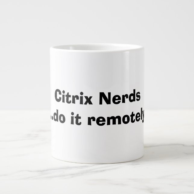 Citrix Nerds Large Coffee Mug (Front)