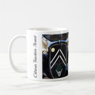 Citroë Traction Avant, vintage French car.  Coffee Mug