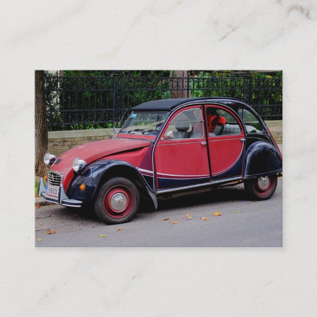 Citroen 2 CV Business Card (Front)