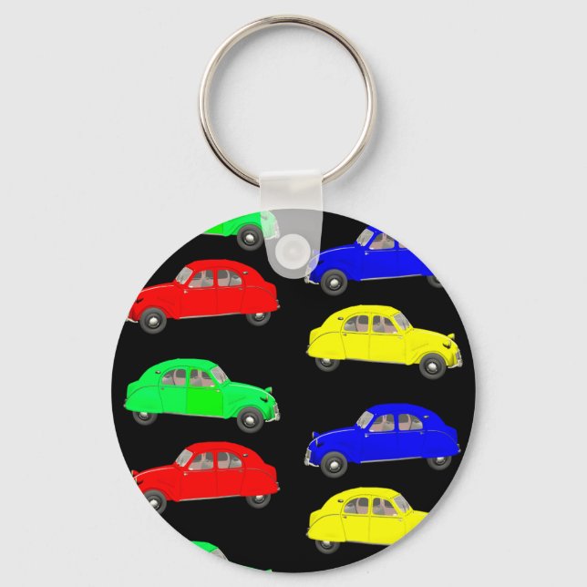 Citroen 2 CV Key Ring (Front)
