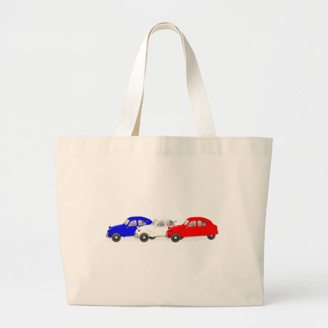 Citroën 2 CV Large Tote Bag (Front)
