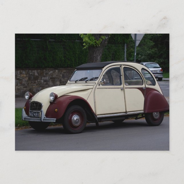 Citroën 2 CV Postcard (Front)