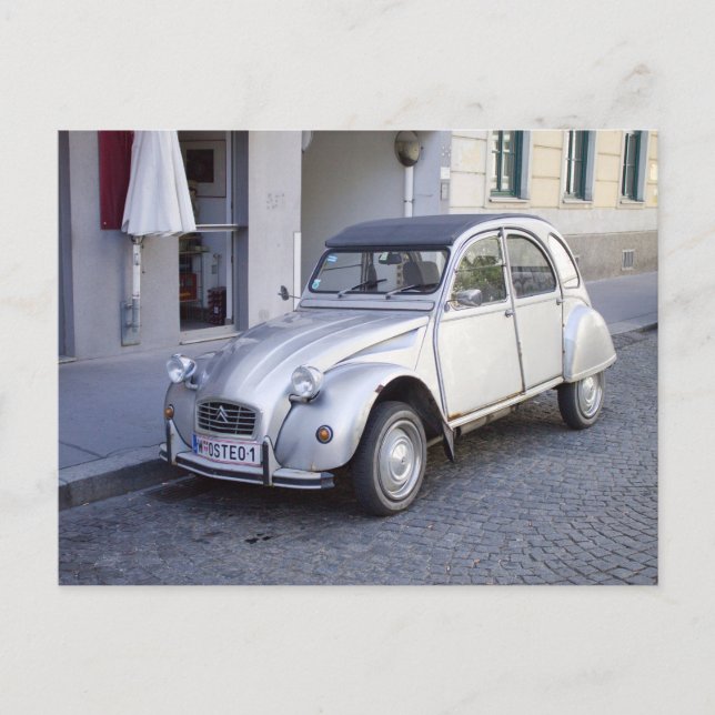 Citroën 2 CV Postcard (Front)