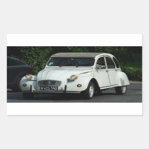 Citroën 2 CV Rectangular Sticker