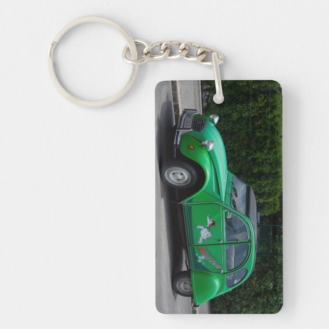 Citroen 2 CV Sauss Ente Key Ring (Front)