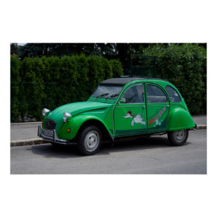 Citroen 2 CV Sauss Ente Poster
