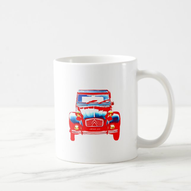 Citroen 2CV 2 Coffee Mug (Right)