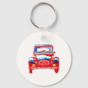 Citroen 2CV 2 Key Ring