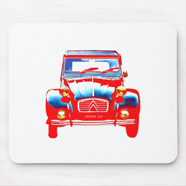 Citroen 2CV 2 Mouse Mat (Front)