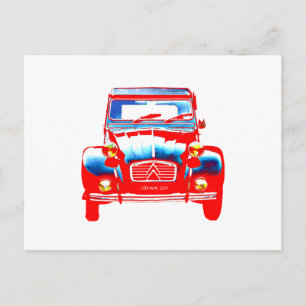 Citroen 2CV 2 Postcard