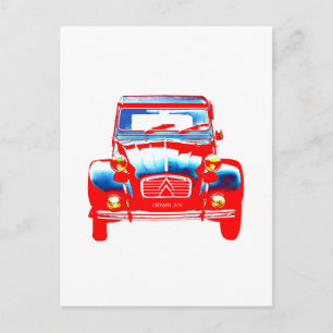 Citroen 2CV 2 Postcard