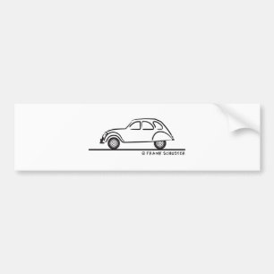Citroen 2CV Bumper Sticker