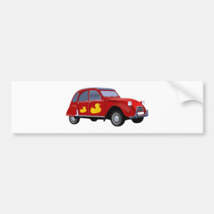 Citroen 2CV Ente Bumper Sticker