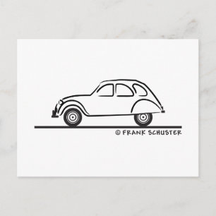Citroen 2CV Postcard