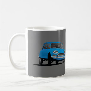 Citroën Ami 8, blue – 2 image coffee mug