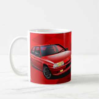 Citroen BX GTI 16V Illustrated Mug