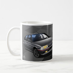 Citroen BX GTI 16V Illustrated Mug