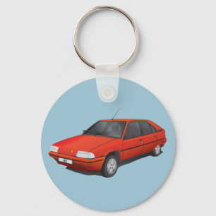 Citroën BX red Key Ring
