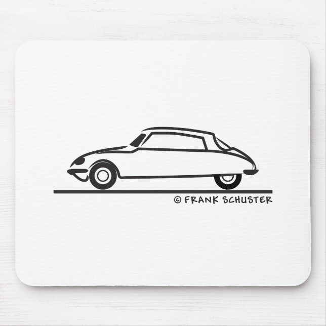 Citroën DS 21 Mouse Mat (Front)