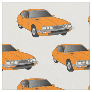 Citroen SM Orange Fabric
