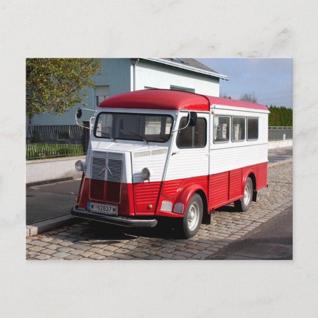 Citroen Type H Van Postcard (Front)